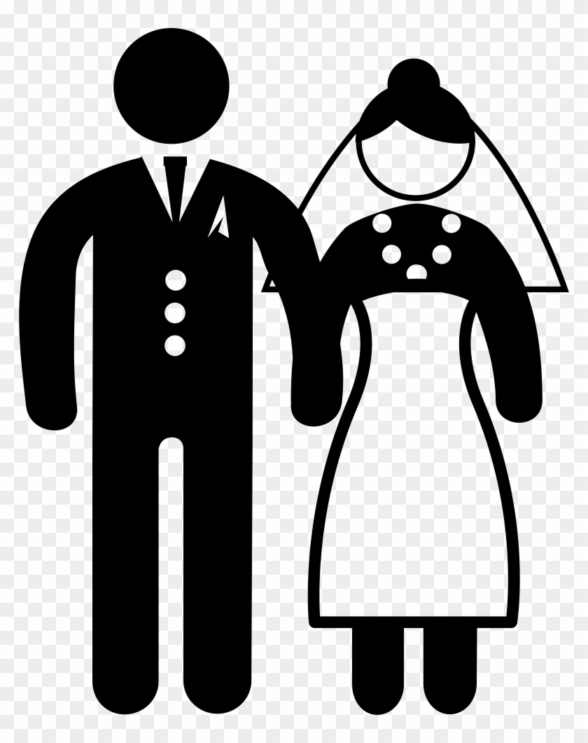 Bride, Groom, Love, Marriage, Marry, Spouse, Wedding - Matrimonio Icono #430100