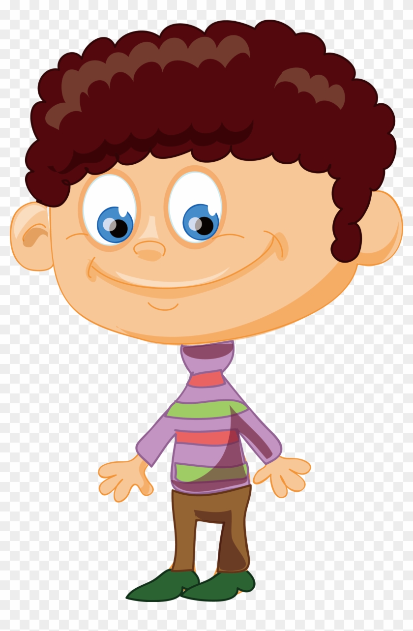 Hansel And Gretel Child Cartoon The Brave Little Tailor - Boy With Curly Hair Clipart #430126