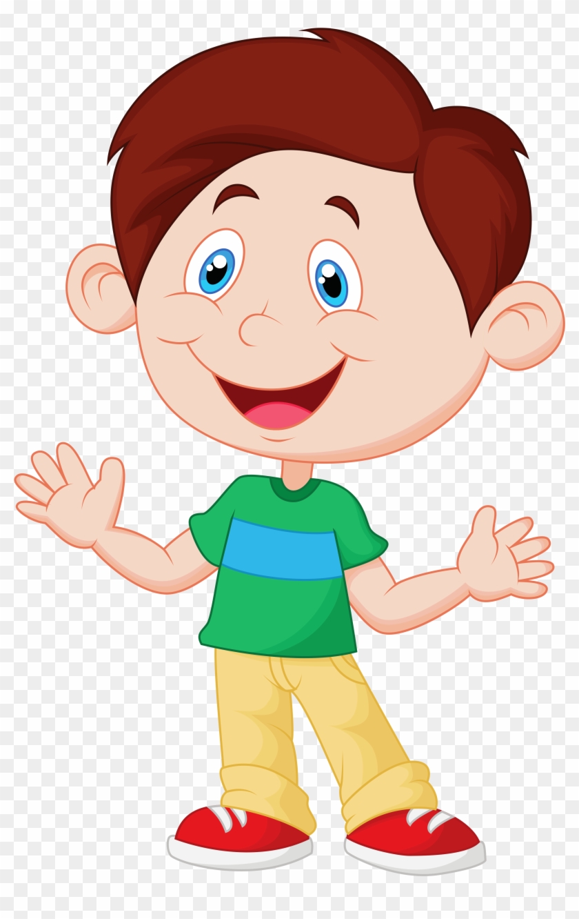 Cartoon Child Clip Art - Little Boy Cartoon #430130