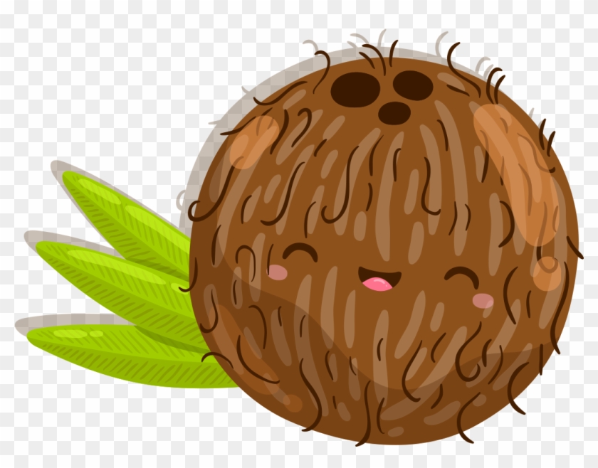 Fruit Coconut Drawing Cartoon - Coconut Drawing #430128
