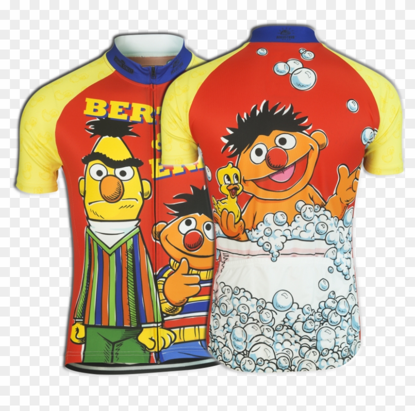 Bert & Ernie Cycling Jersey - Ernie Bert Cycling Jersey #430237