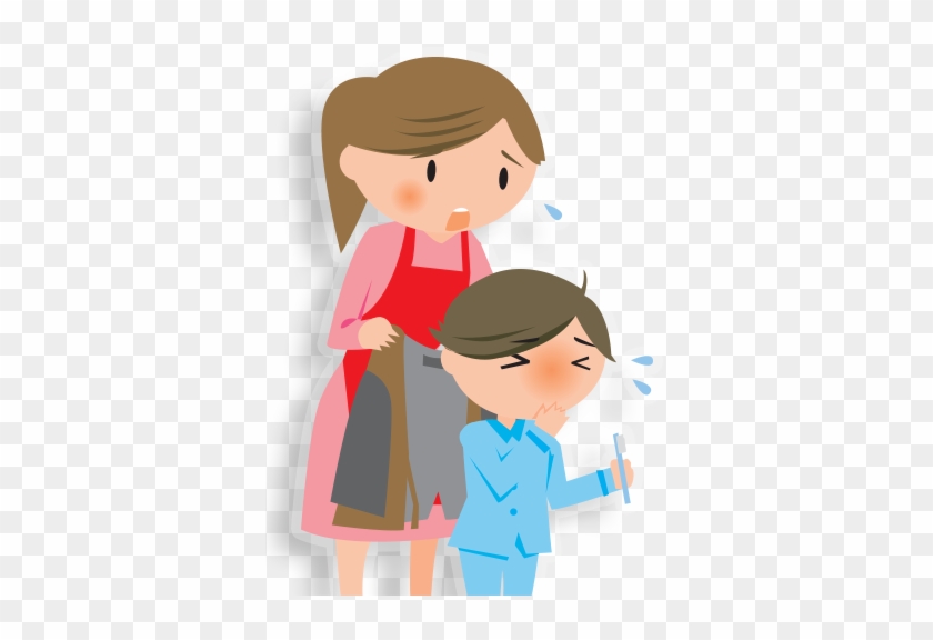 Sick Child Clipart - Holly Springs #430240