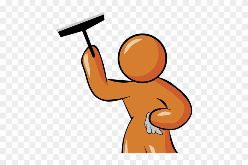 Window Cleaners Services - Window Cleaning Cartoon Logo - Free Transparent  PNG Clipart Images Download
