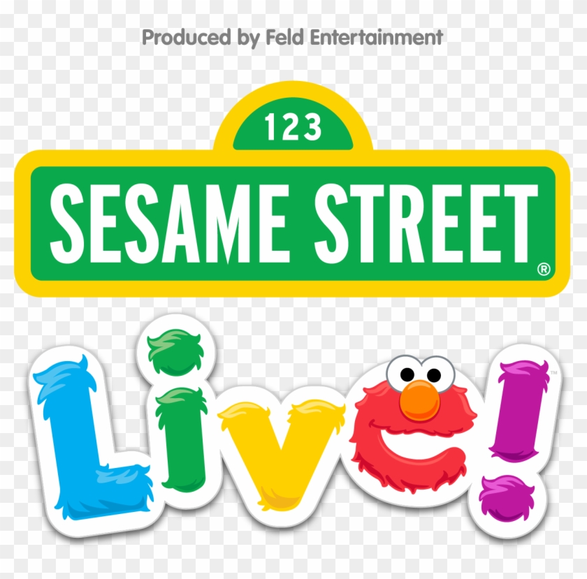 Sesame Street Clipart Logo - Sesame Street Live Let's Party #430282