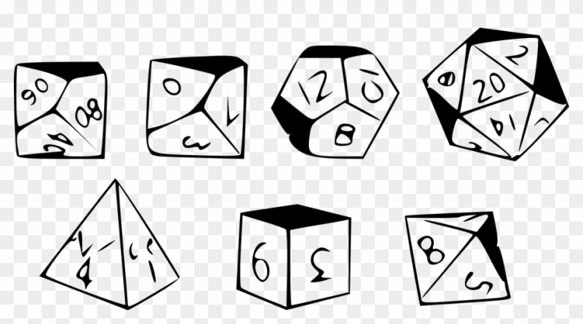 Dice Clipart Game Time - Dice Rpg Png #430486