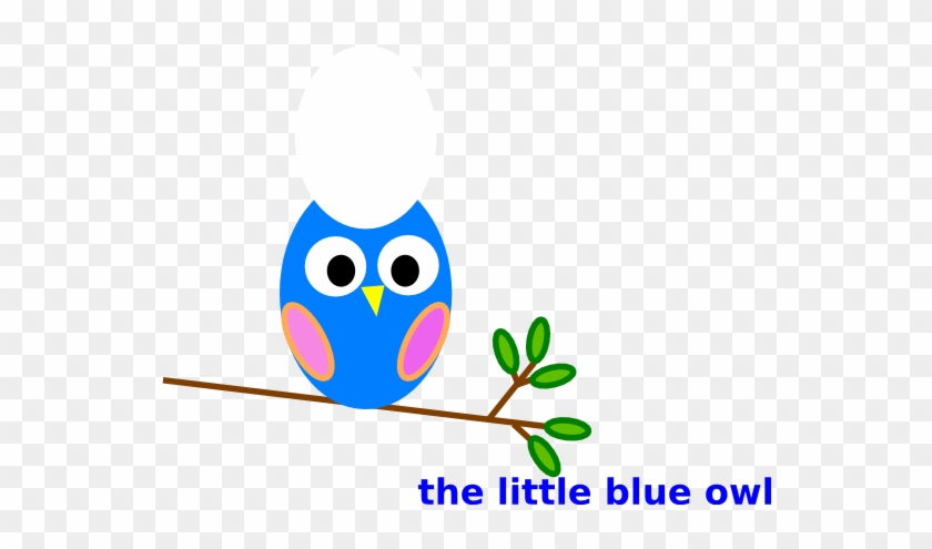 Blue Owl Clip Art At Clkercom Vector Online Royalty - L Will Miss You #430556
