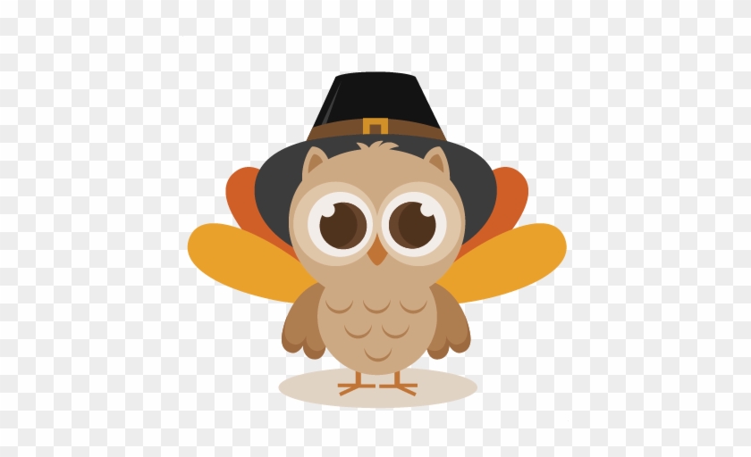 Thanksgiving Owl Clipart - Cute Happy Thanksgiving Clip Art #430572