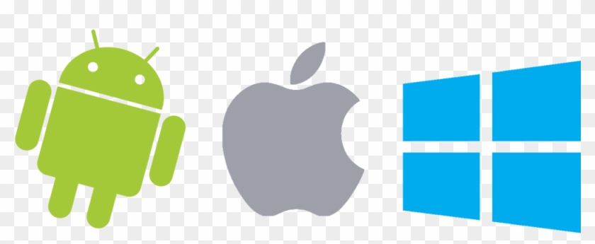Android Or Iphone Or Windows Phone - Android Vs Ios Vs Windows Png #430579