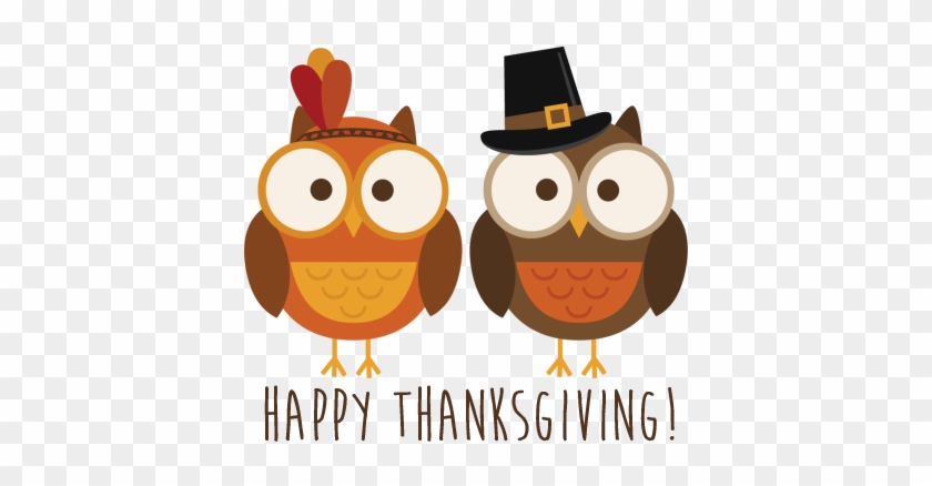 Owl Fall Clip Art - Happy Thanksgiving Day T-shirt T Shirt #430582