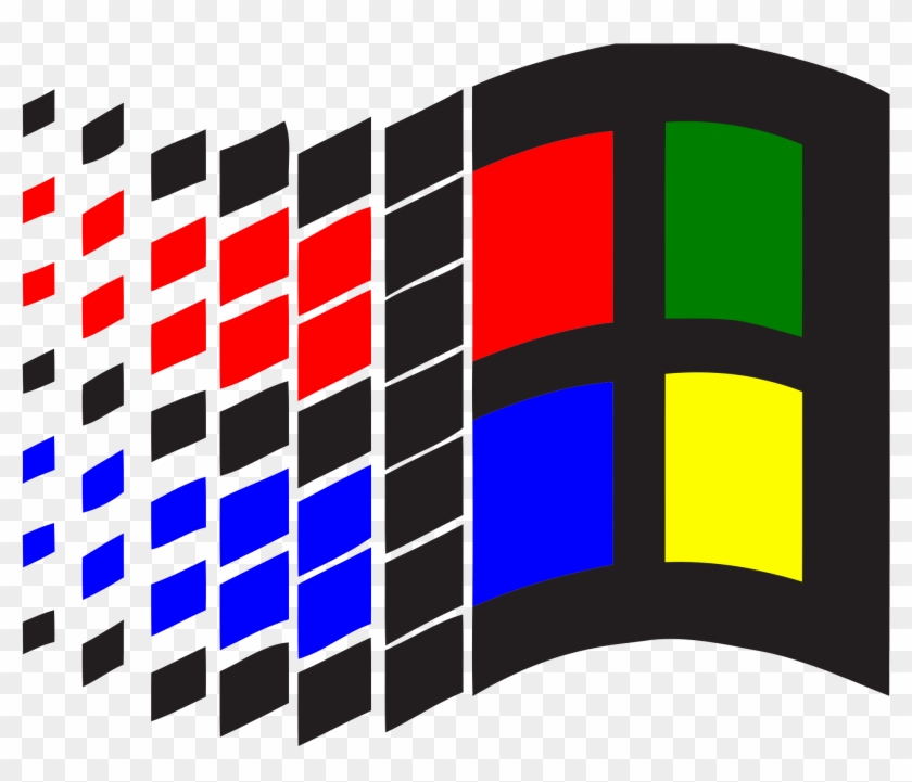Open - Windows 3.1 Logo #430585