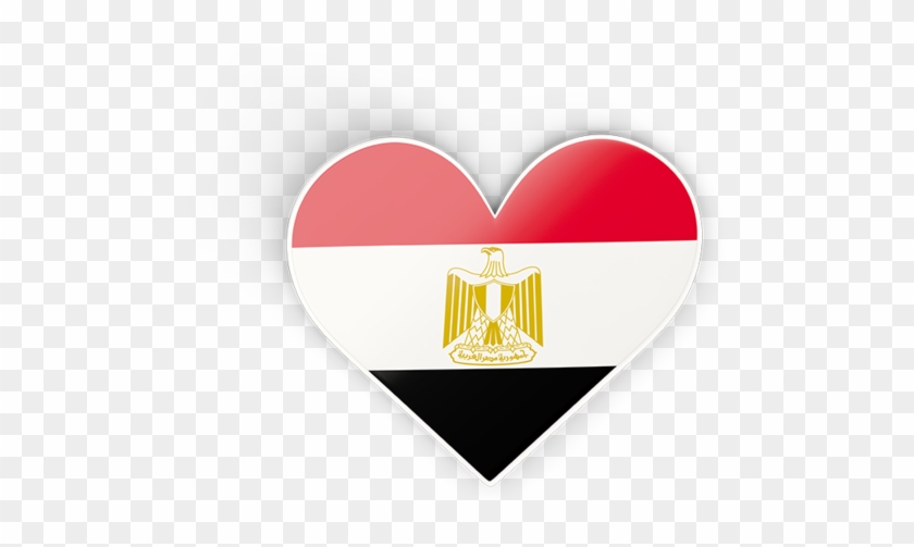 Egypt Flag Heart Png #430698