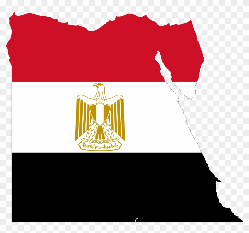 Egypt Flag Map - Egypt Flag Map Png #430703