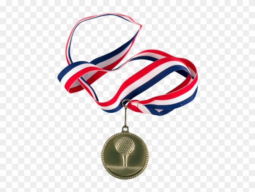 Edmond Trophy Red, White And Blue Medal Neck Ribbon - Medals And Ribbons Png #430774