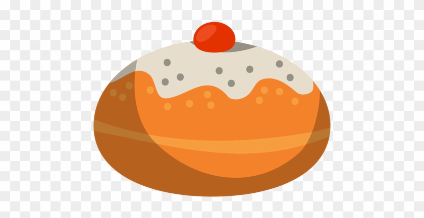 jelly doughnut clipart