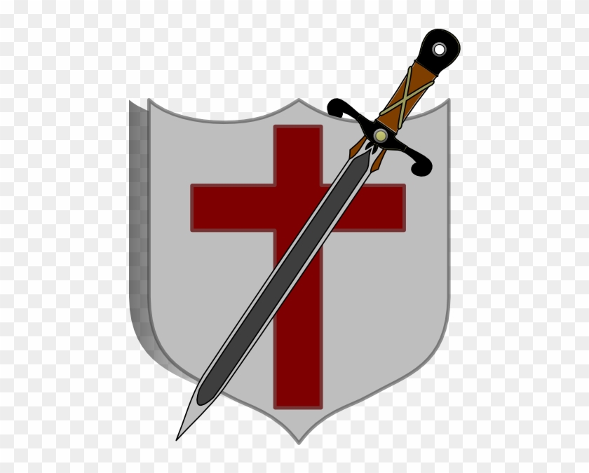 Sword And Shield Clip Art #430788