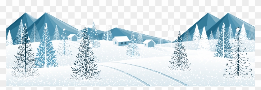 Winter Ground With Trees Png Clipart Image - 雪 地 Png #430790