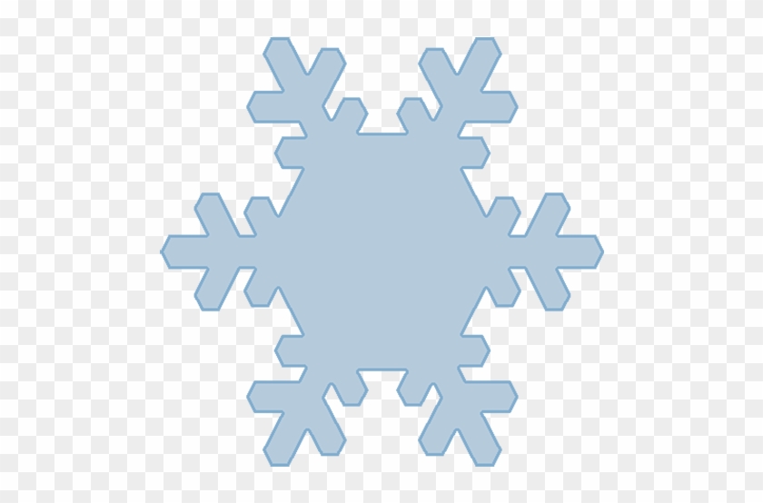 Snow Clipart Simple Snowflake - Animated Gifs Transparent Snowflake #430828
