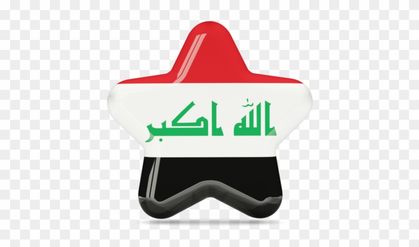 Illustration Of Flag Of Iraq - Diplomat-flags Table-flag / Desk-flag: Iraq 15x25cm #430871