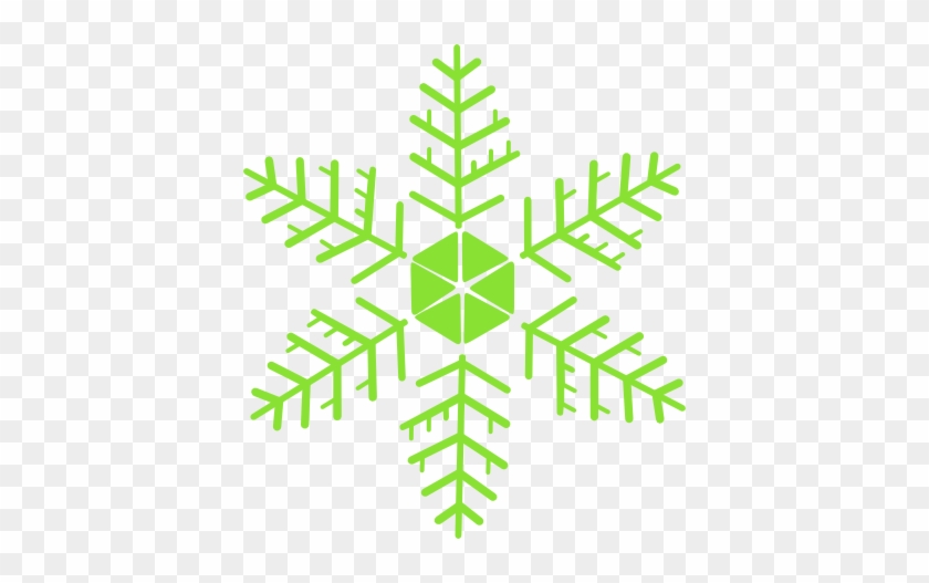 Transparent Snowflake Clipart - Snowflake Png #430911
