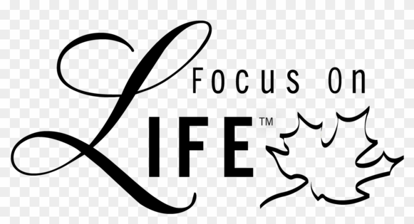 Focus On Life Logo Bw 2017 Revision-01 - Let The Words Of My Mouth #430965