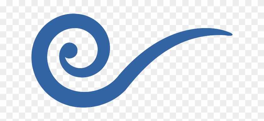 Red, Sign, Water, Black, Green, Blue, Simple, Symbol - Koru Clipart #430985