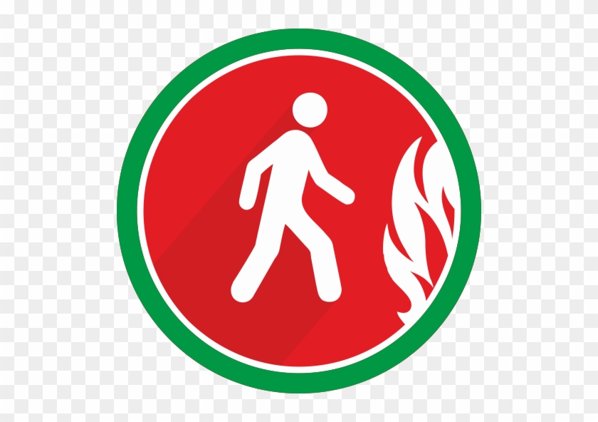 Danger, Fire, Light, Person, Walking Icon, Walking - Pedestrian Light Png #431033