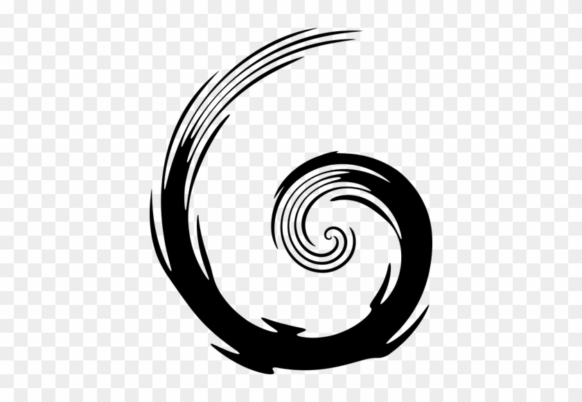 Abstract Swirl From The Center Vector Clip Art - Swirl Clip Art #431041