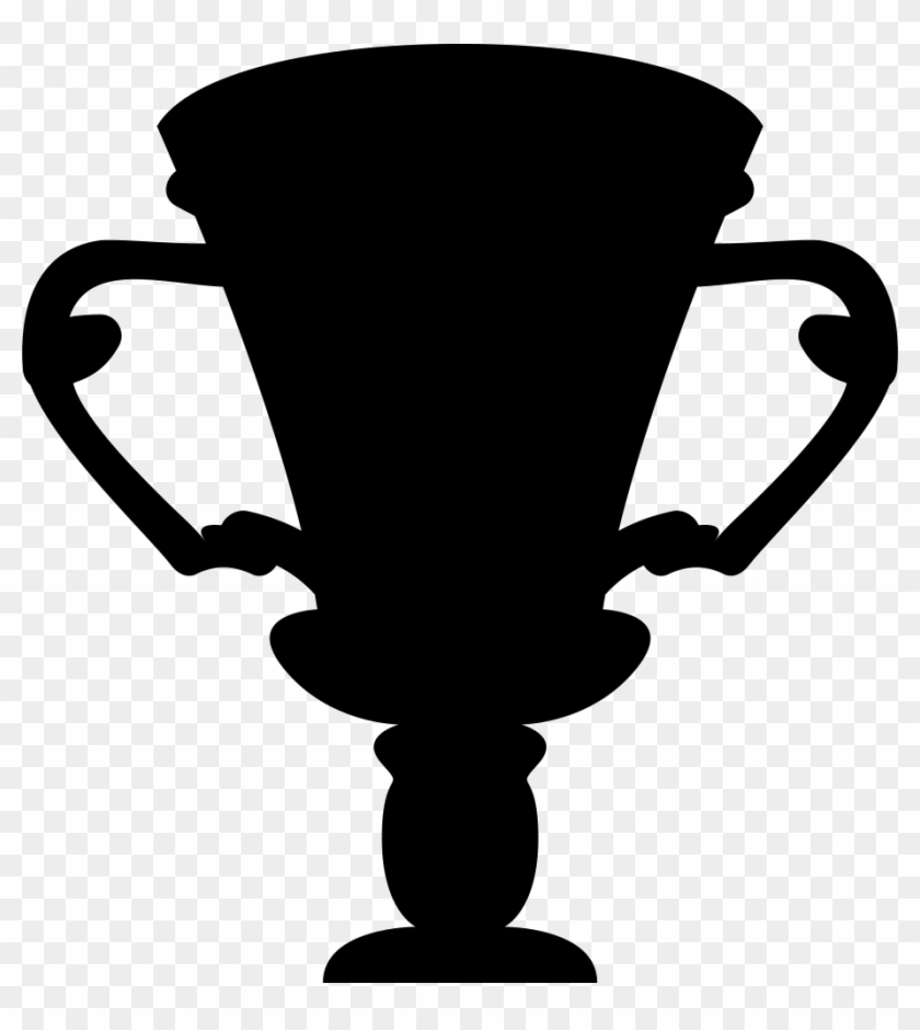 Soccer Cup Trophy Black Shape Comments - Soccer Trophy Icon Transparent #431137