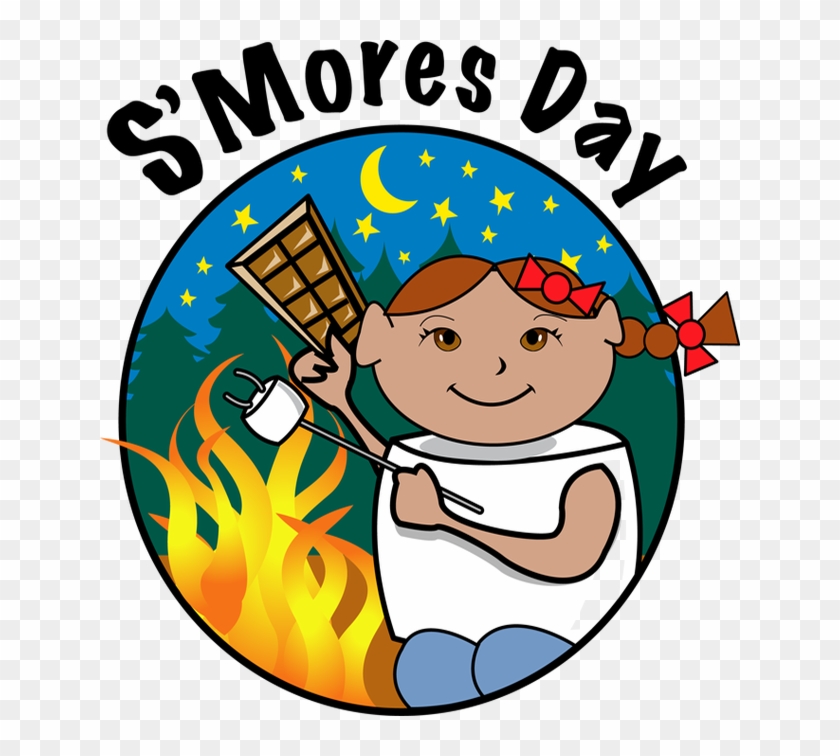 Smores Clip Art For 'mores Day Free Clipart Images - National S Mores Day 2017 #431155