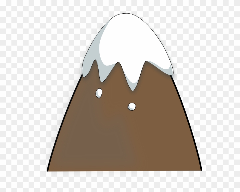 Peak Clipart Brown Mountain - Brown Mountain Clipart #431193