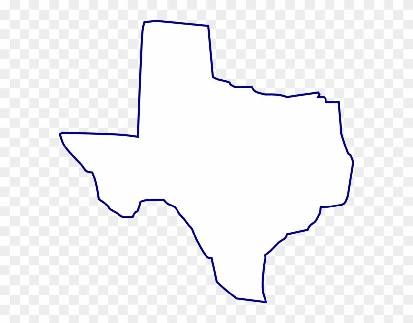 Texas State Outline Clip Art - Map Of Texas Counties #431200