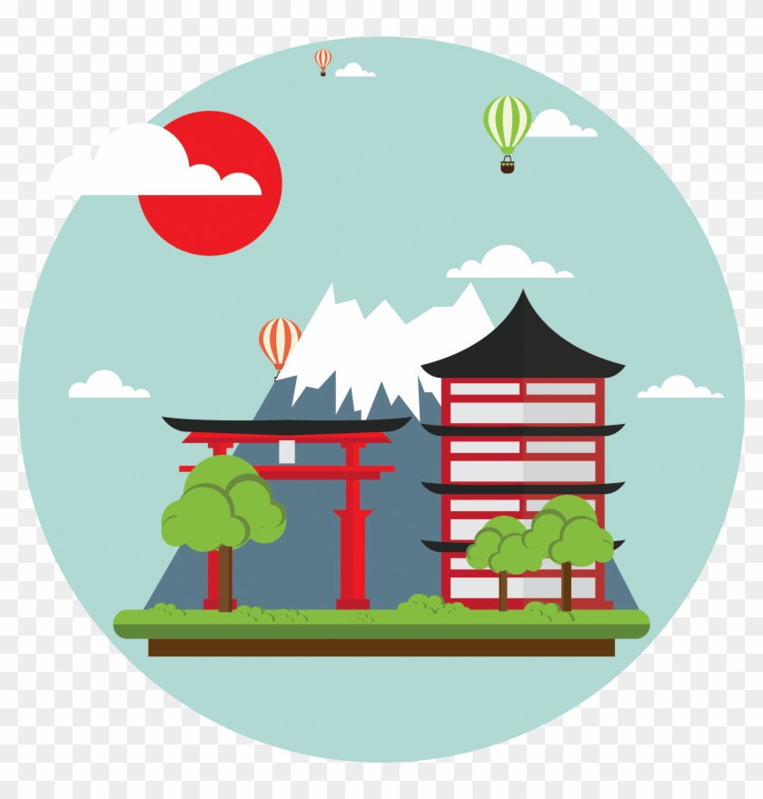 Mount Fuji Clip Art - Japan Clipart #431217