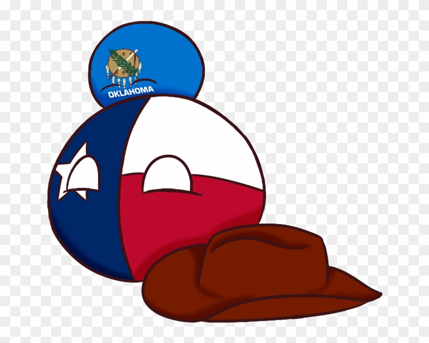 Oklahoma And Texas By Ipodmini1 - Texas Polandball #431279