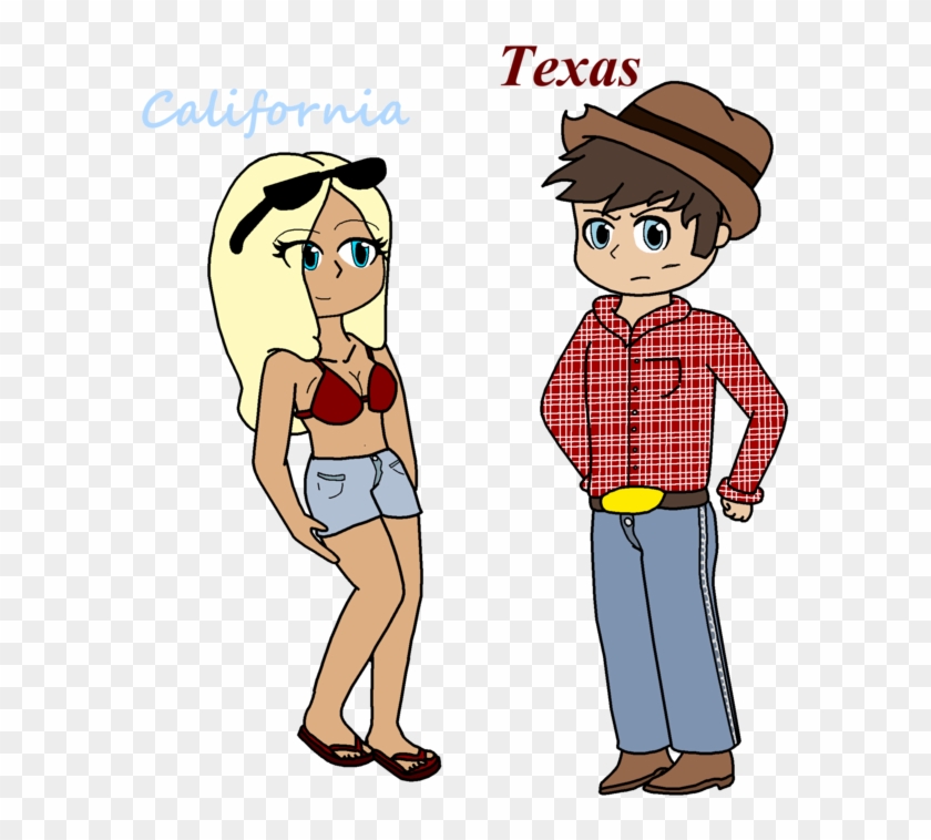 California And Texas By Luvu5ever - Texas Vs California #431285