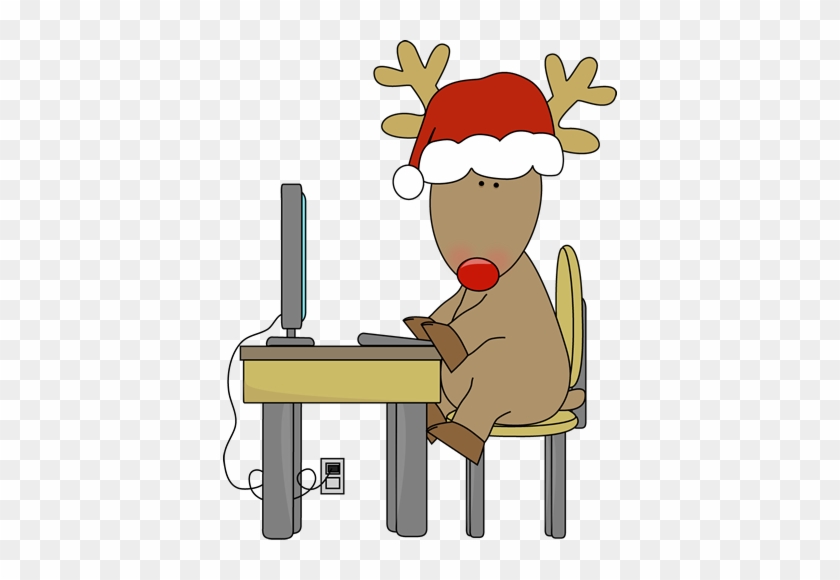 Santa Computer Clipart #431316