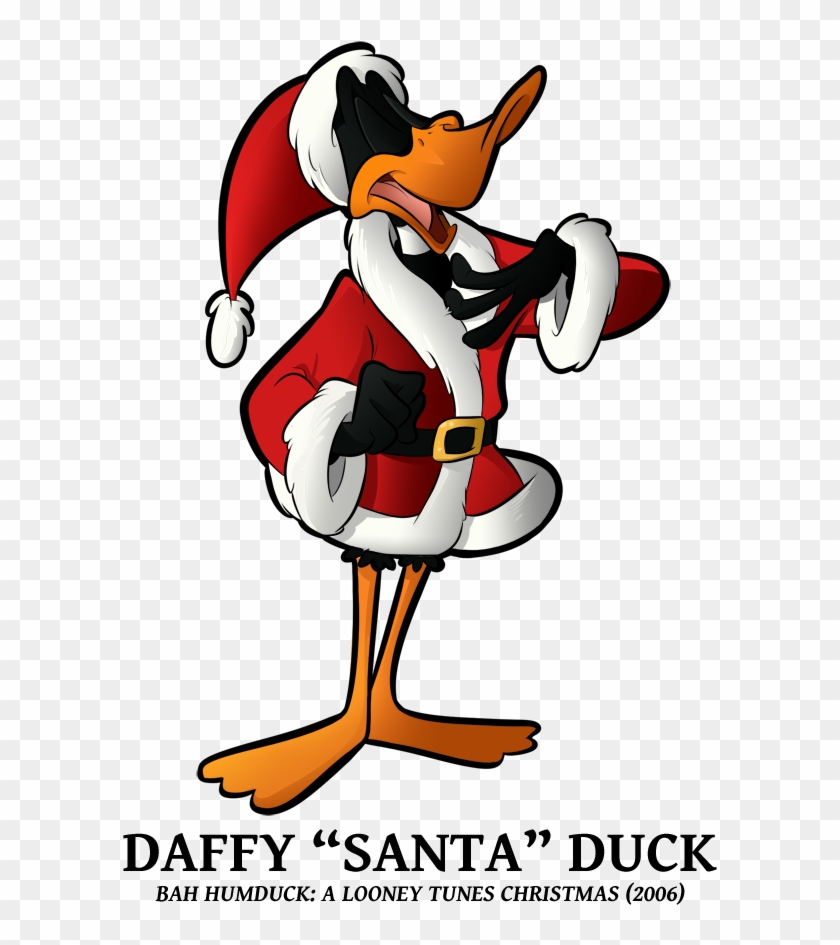 Looney Tunes Clip Art For Christmas - Merry Christmas Daffy Duck #431362