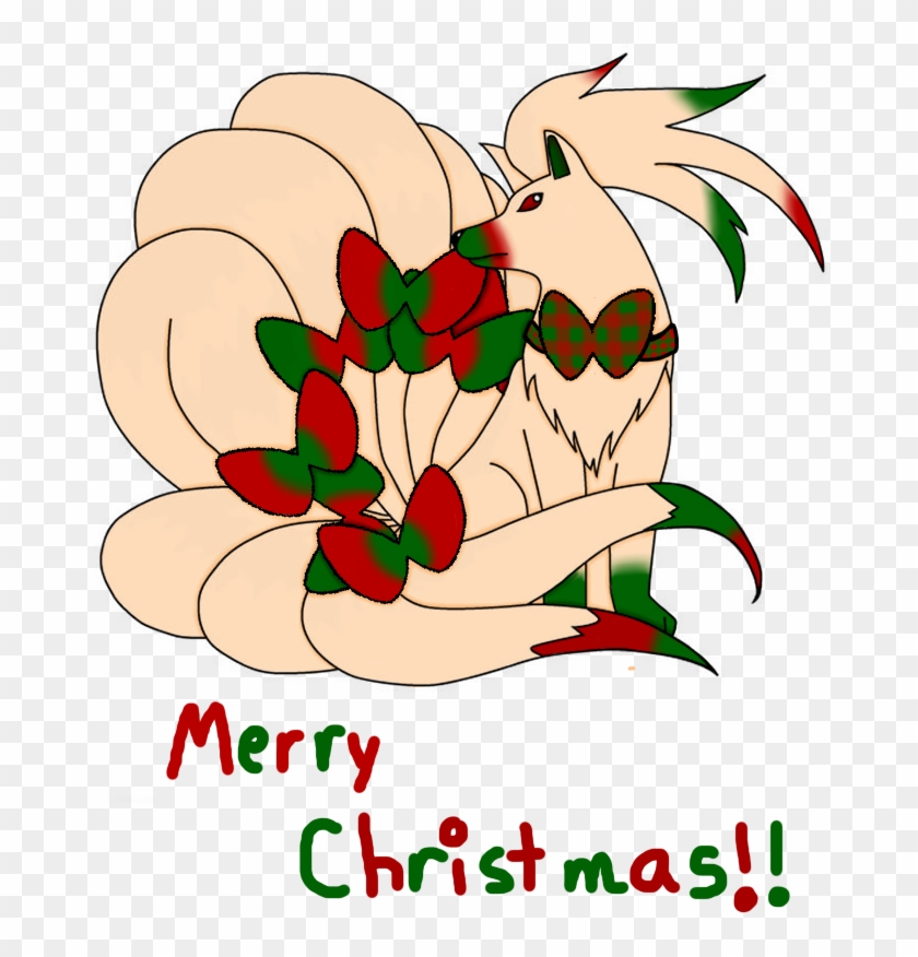 Merry Christmas Ninetales Style - Drawings Merry Christmas In Style #431371