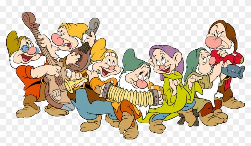 Snow White And The Seven Dwarfs Clip Art - White And The Seven Dwarfs #431380