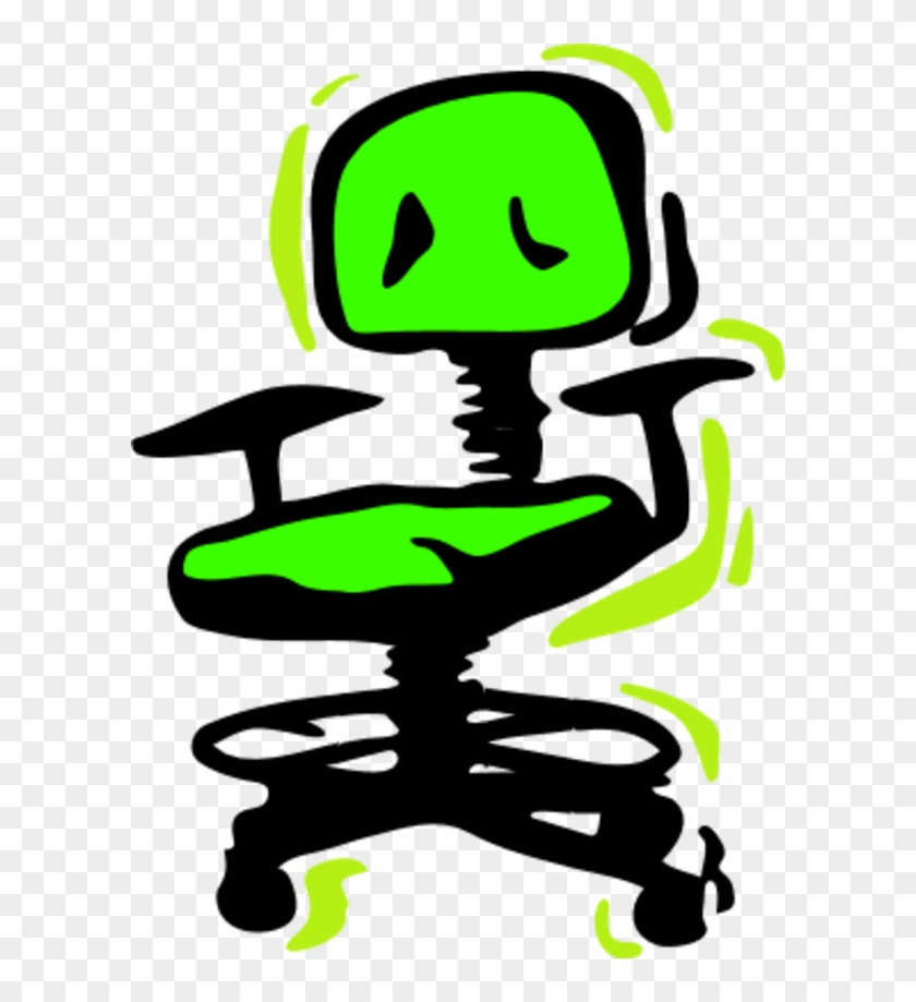 Business Chair Shaking Comic - Office Chair Clip Art #431633