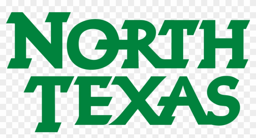 North Texas Stacked Wordmark - North Texas Mean Green #431660
