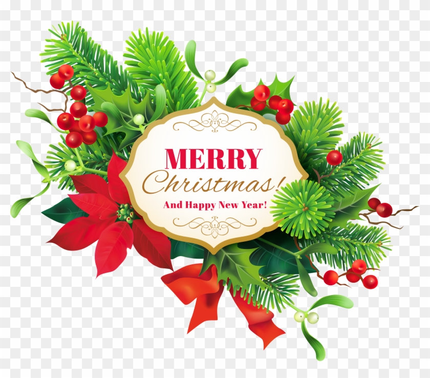 Christmas Png Clipart - Christmas Greetings Decor Png #431804