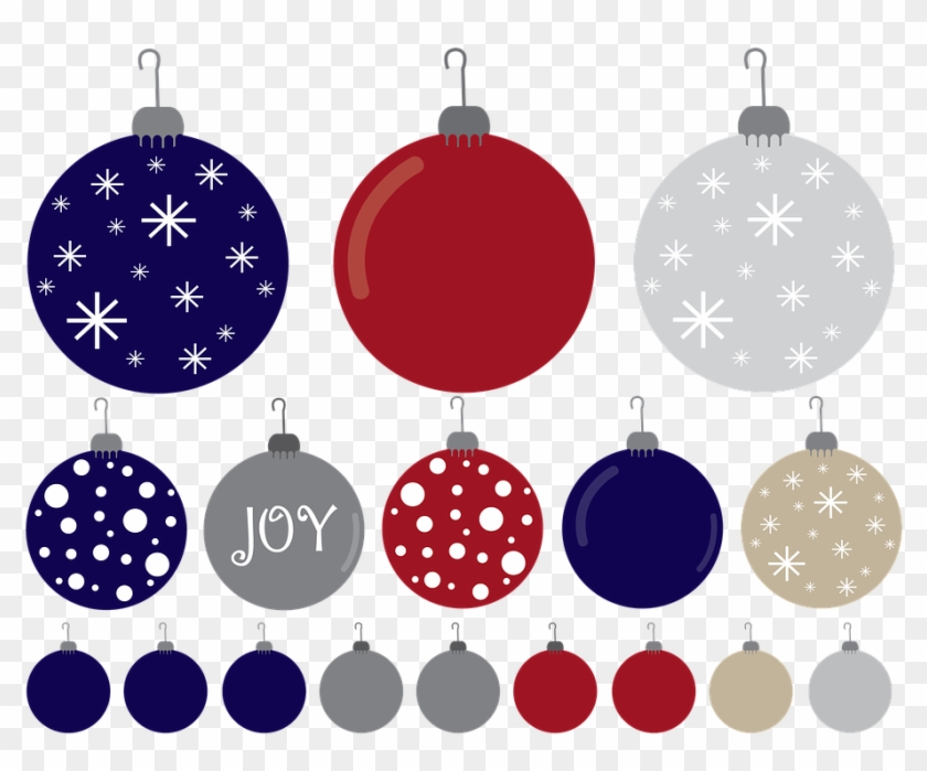 Christmas Ornament Clipart - Christmas Ornaments Clipart #431862