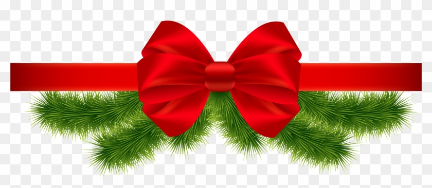 Christmas Ribbon Transparent - Christmas Ribbon Png Transparent #431913