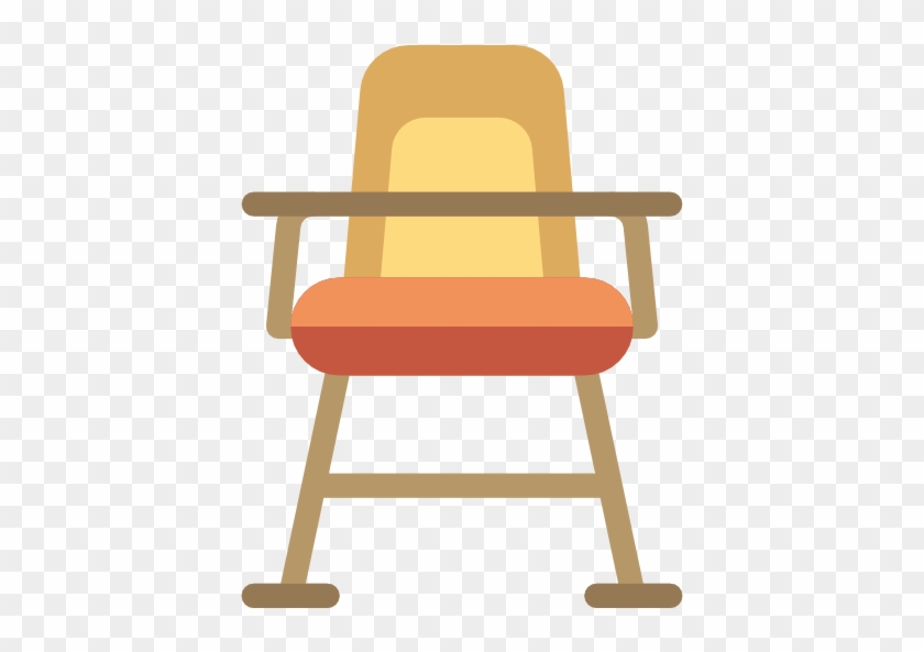 Chair Clipart Baby Chair - Baby High Chair Clipart #431981