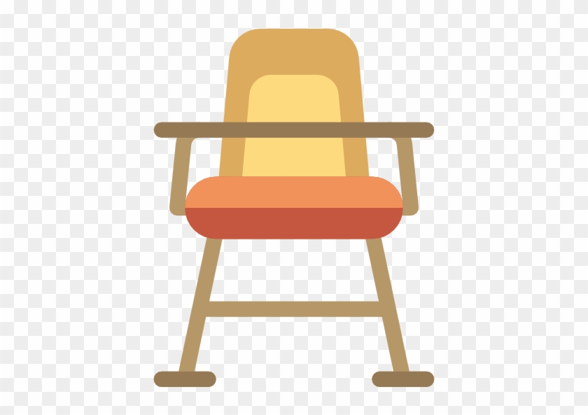 Chair Clipart Baby Chair - Baby High Chair Clipart #431981