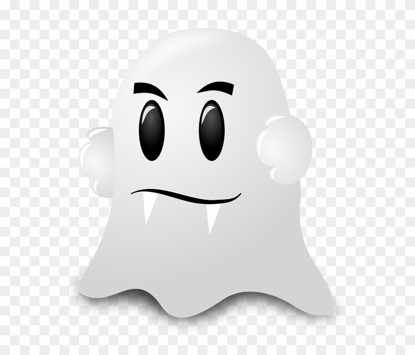 Vampire, Dracula, Halloween, Horror - Cartoon Ghost Png #432036