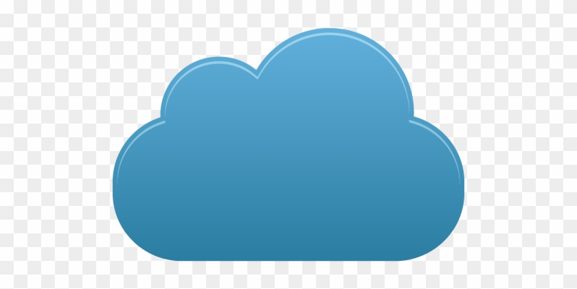 Cloud 2 Icon - Cloud Icon Transparent Png #432086