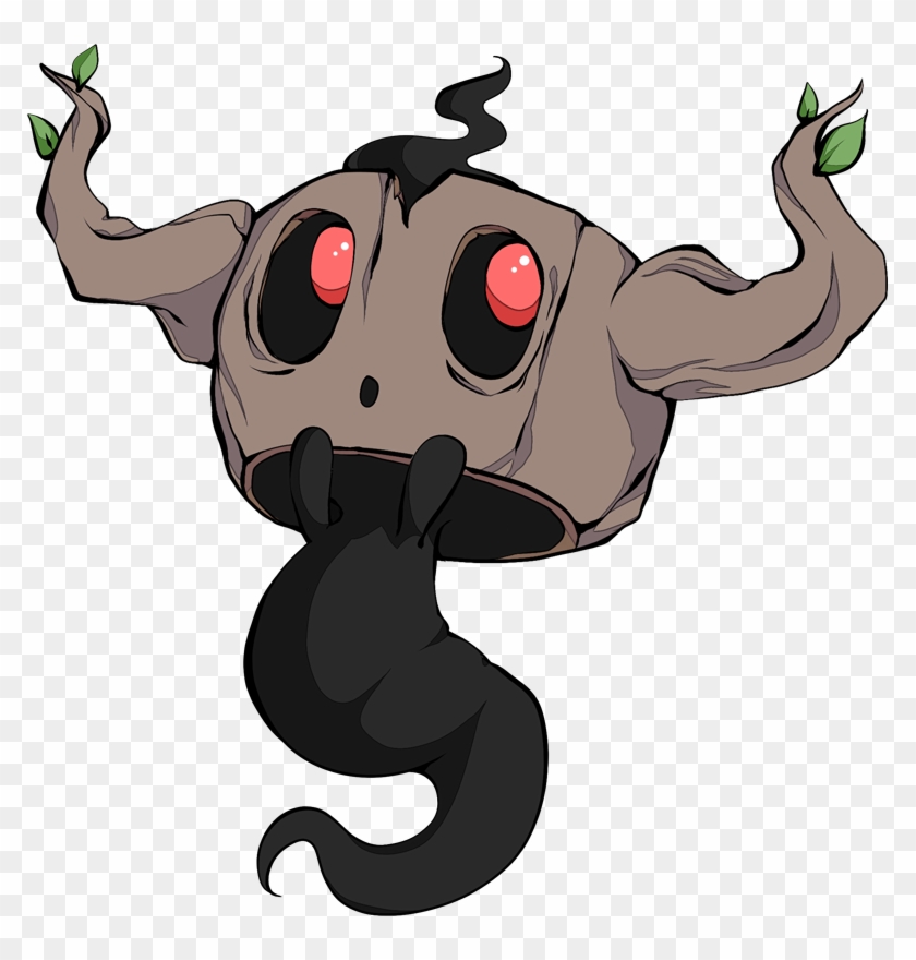 Shiny Phantump Pokédex - Clip Art #432106