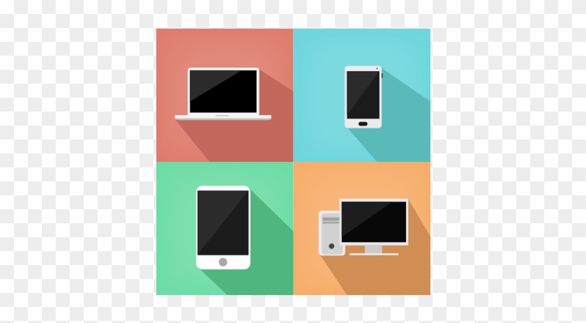 Lap Top, Smartphone, Taplet And Pc Icon Free Download - Smartphone Tablet Pc Icon Png #432168