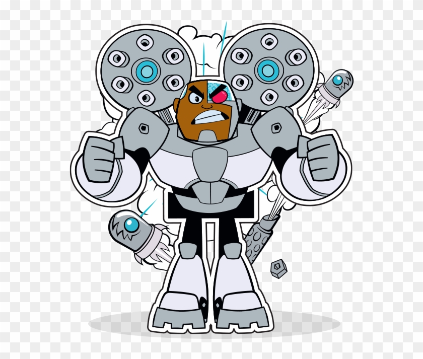 Cyborg Clipart Wiki - Cyborg Teen Titans #432176